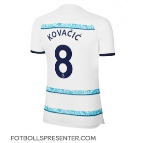 Chelsea Mateo Kovacic #8 Borta Matchtröja Dam 2022-23 Kortärmad
